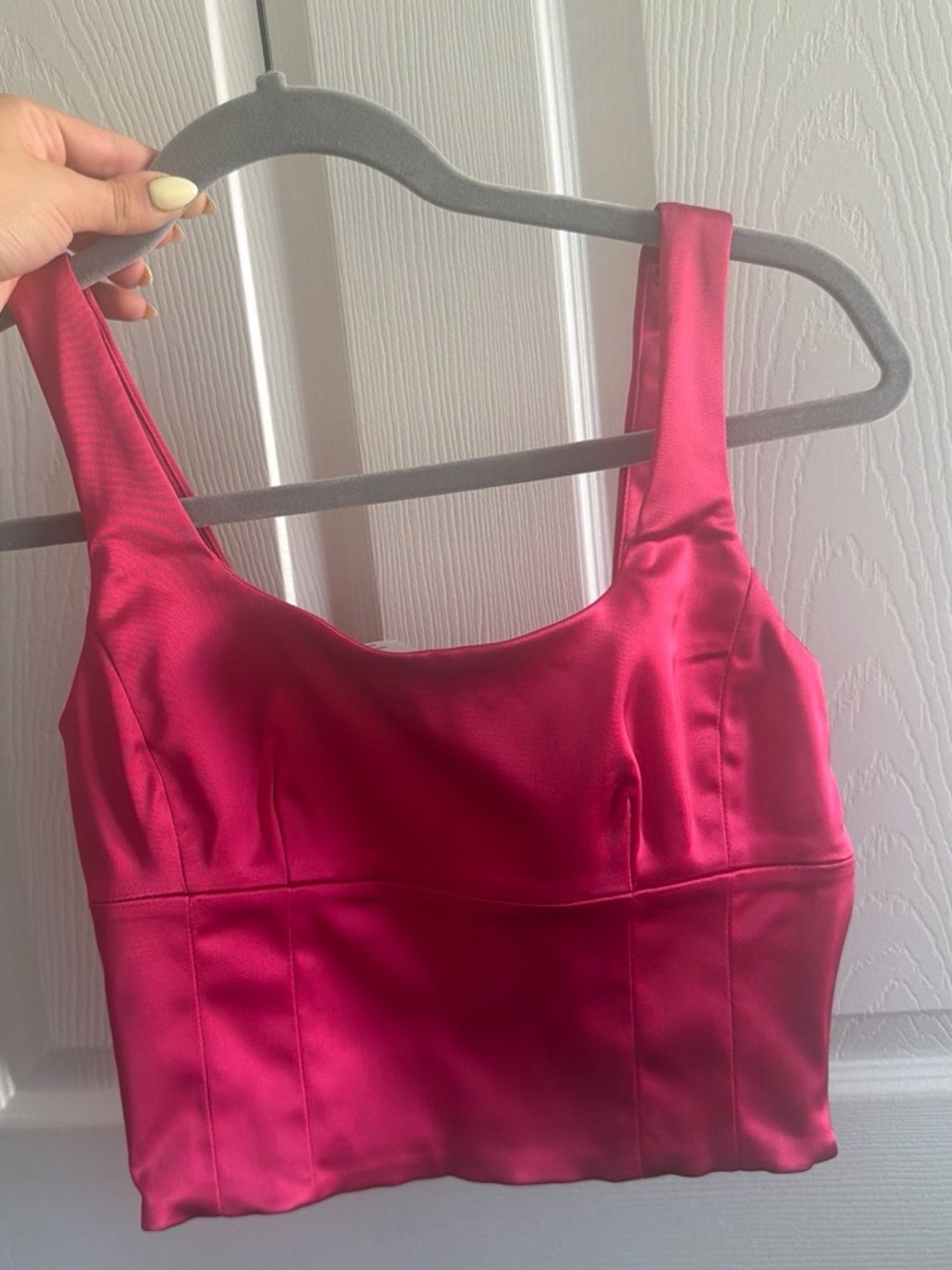 Aritzia Fuchsia Tank Top